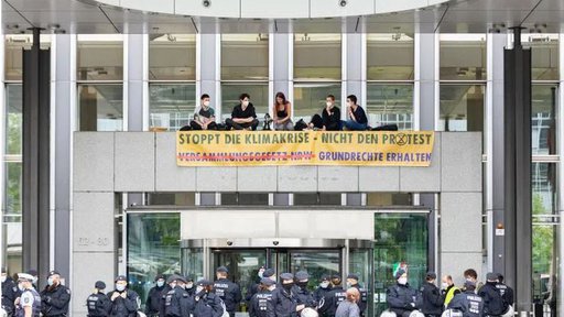 Blockade - Innenministerium