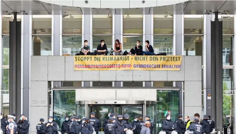 Blockade - Innenministerium