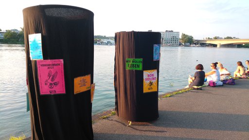 Wandelnde Litfaßsäulen