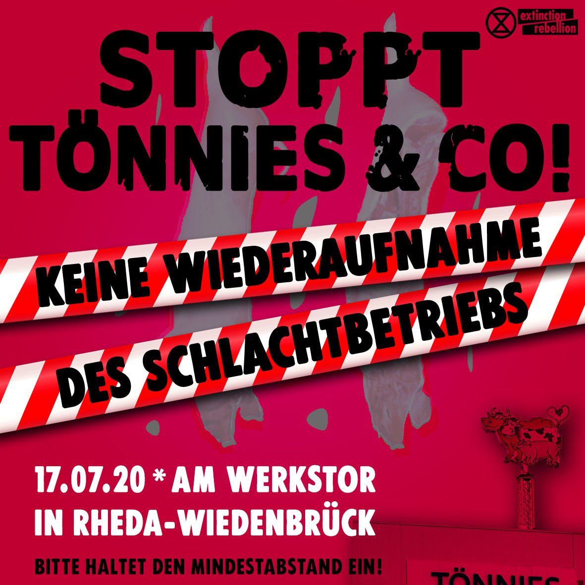 17.07.20 Aktion Gegen das System Tönnies