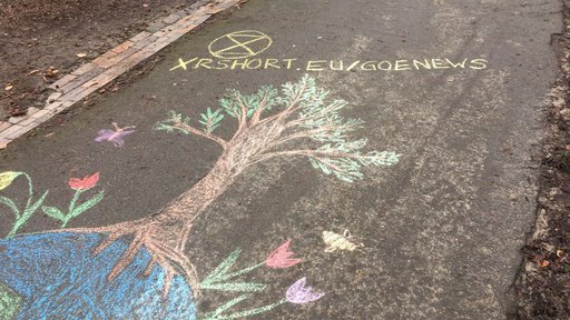 Paint the Street Aktion #malhandeln